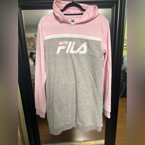 Brand new tags attached Fila pull over hoody dress